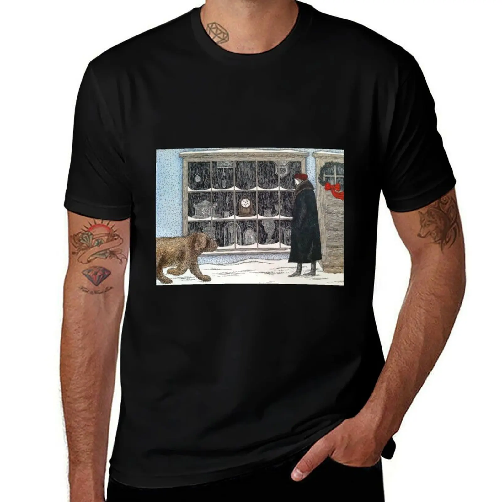 

Edward Gorey T-Shirt essential t shirt summer shirt custom t shirt mens t graphic