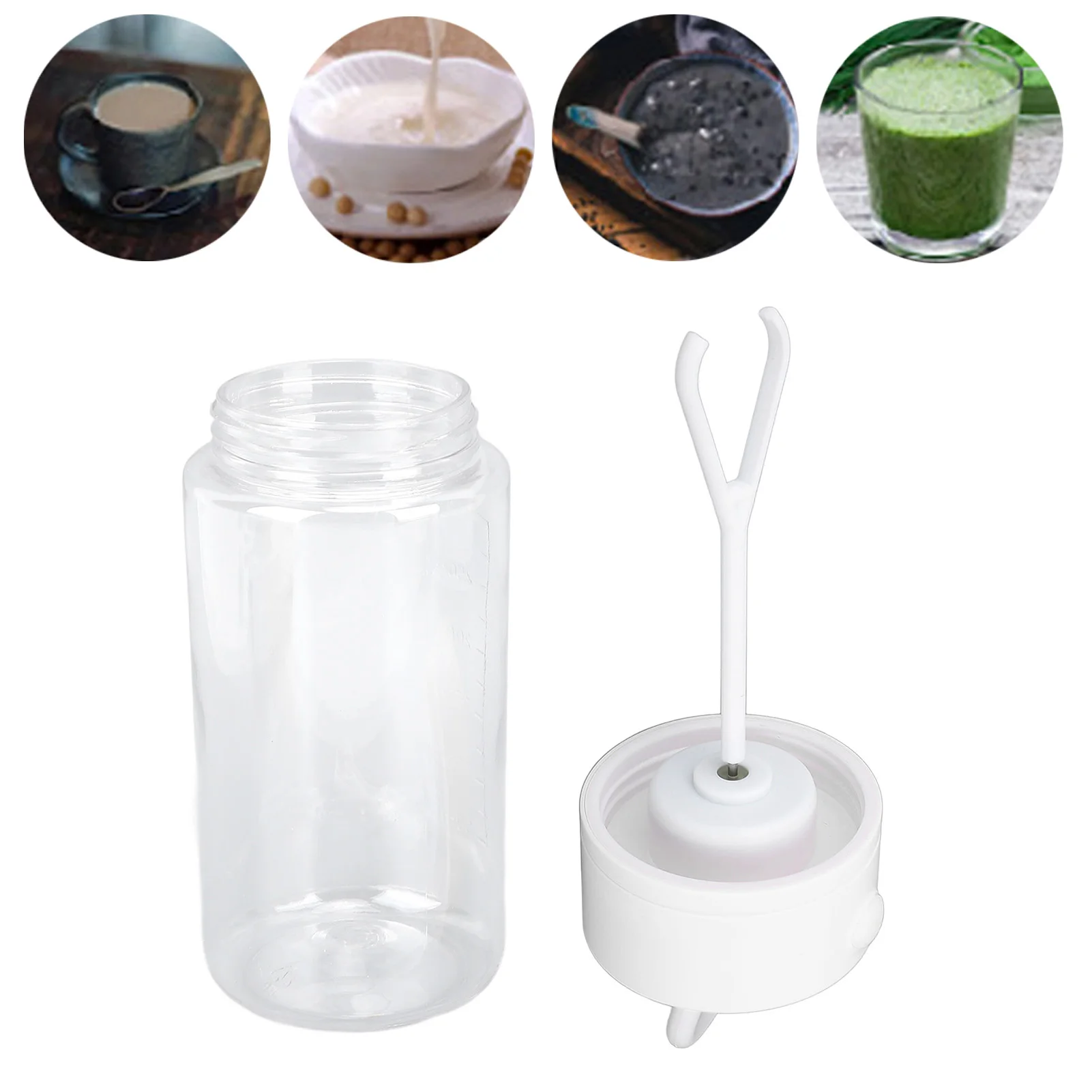 300ml 전기 단백질 셰이커 병 야외 스포츠를위한 자동 혼합 휴대용 자동 교반 머그잔