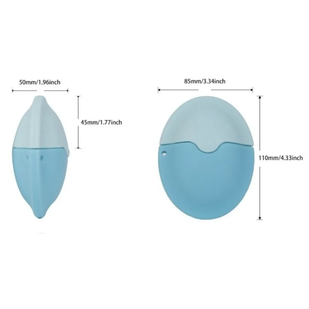 Silicone Suncream Roller Applicator Stitching Color Oval Sunscreen Lotion Applicator Roll-On Refillable