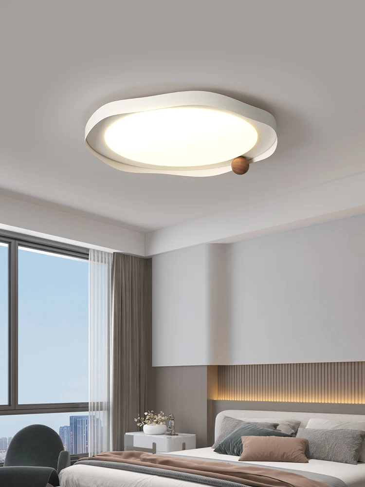 الحديثة الأبيض ضوء السقف عكس الضوء LED تركيبة إضاءة لغرفة النوم غرفة المعيشة شقة المطبخ جولة مصباح السقف رقيقة جدا