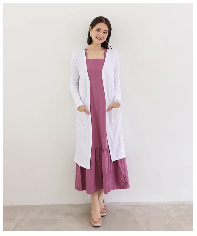 Abbigliamento Modal per la protezione solare da donna, cardigan estivo sottile a maniche lunghe, giacca a vento di media lunghezza, scialle, camicia per aria condizionata