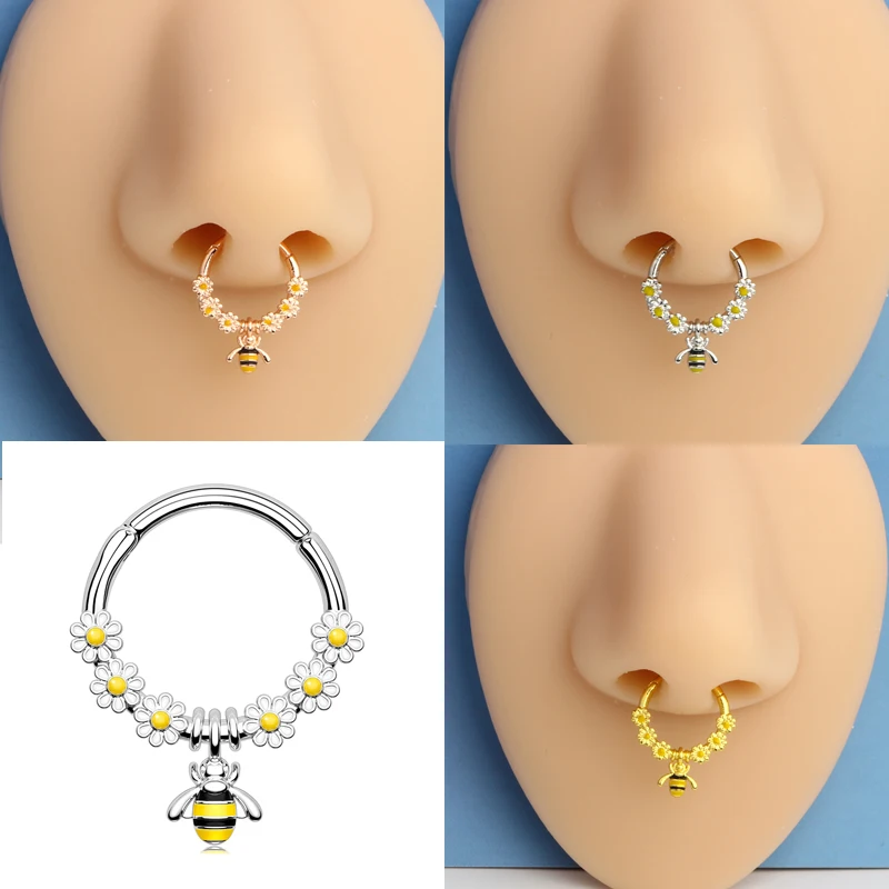 

Wolesales Been septum пирсинг ювелирные изделия кольцо в носу перегородка обруч хирургическая сталь серьги для хряща спираль уха хрящ козелок циркуля