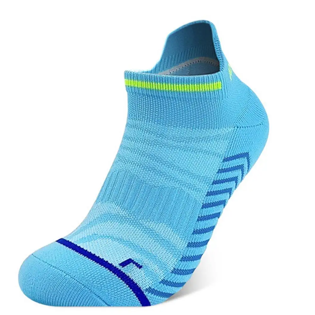 Unisex Striped Cotton Mid-calf Warm Socks Sweat-absorbent Running Socks Sports Men Socks Anti-friction Basketball Socks E9F1