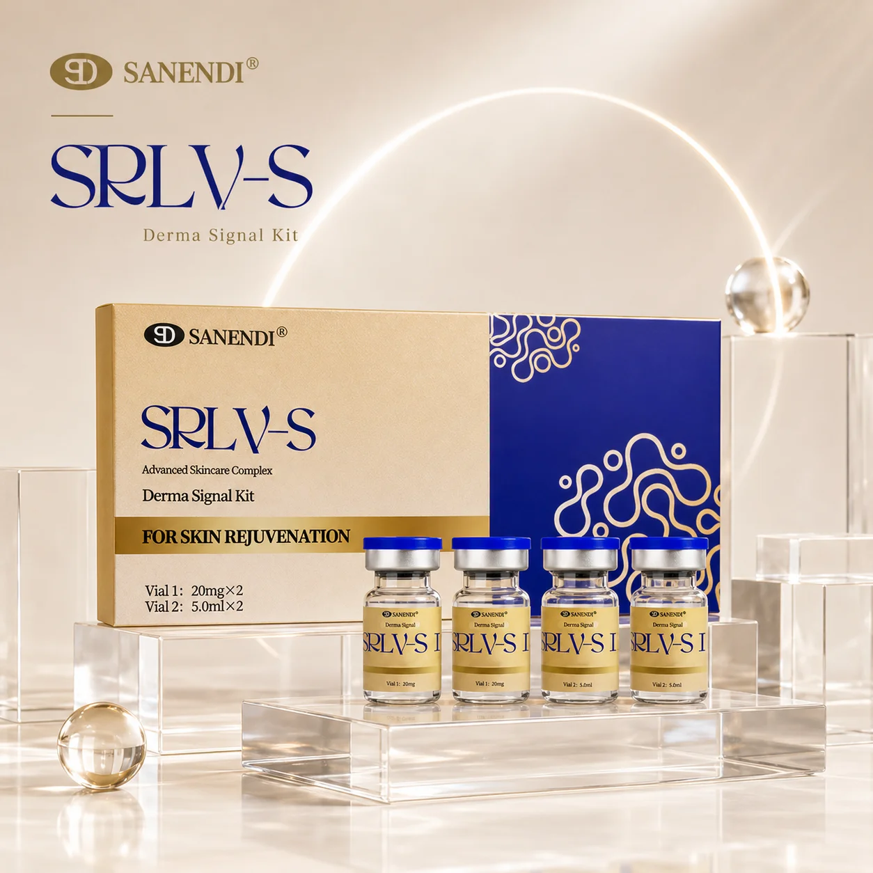 Best Popular SANENDI-EXOSOMSE Korean Skin Care Original Miosturezing Serum For Der.pen Glowing-Peptide Daily Beauty Essence