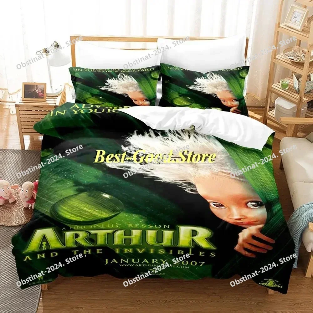 

Arthur et les minimoys Bedding Set Single Twin Full Queen King Size Bed Set Aldult Kid Bedroom Duvetcover Sets Anime Bed Sheet