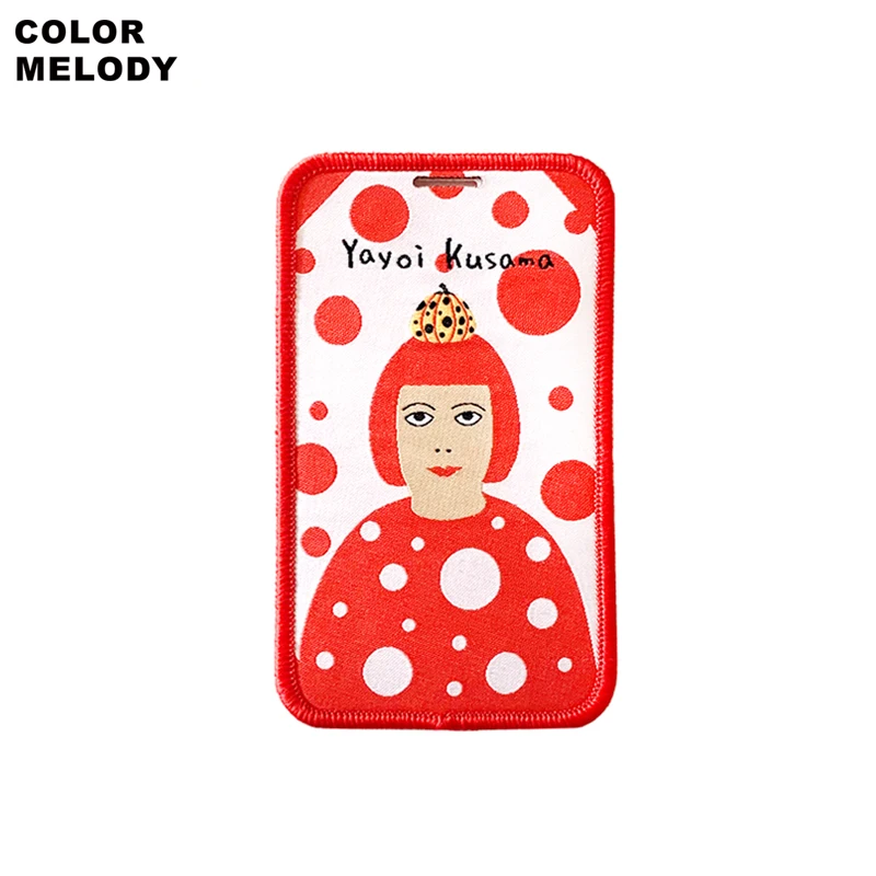 original-yayoi-kusama-commuter-trabalho-acc-controle-refeicao-titular-do-cartao-saco-lage-tag-presente-saco-pingente-arte-escola