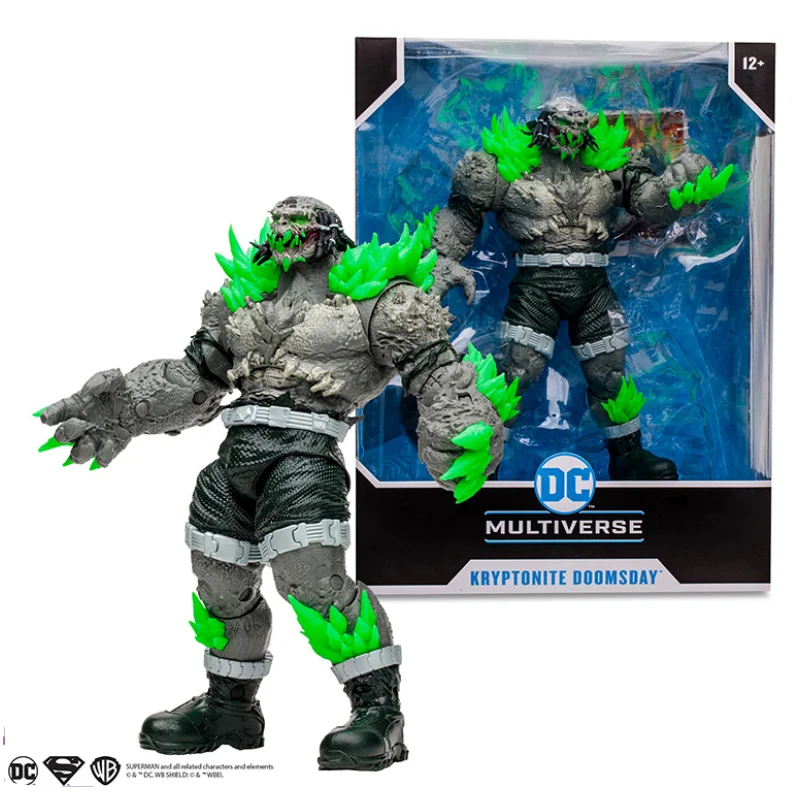 Macfarlane Dc Kryptonite Doomsday 10-inch model Noctilucent figuur held model beeldje desktop auto decoratie collectie speelgoed