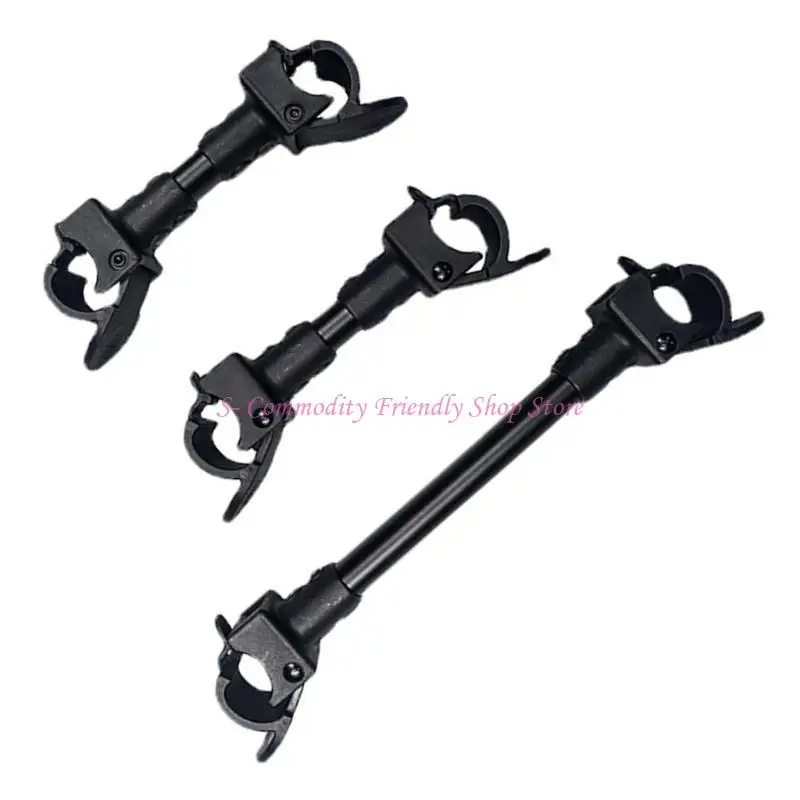 

85AE 3Pcs/set Twin Strollers Adapters Join Two Single Strollers Easily for Kidd