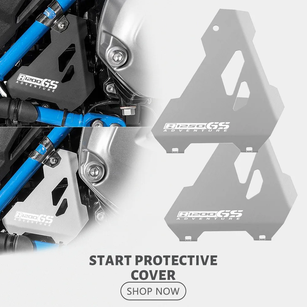 

2025 Motorcycle Accessorie Flap Control Protects Starter Protector Guard For BMW R1200GS Adventure R 1250 GS ADVENTURE 2013-2024