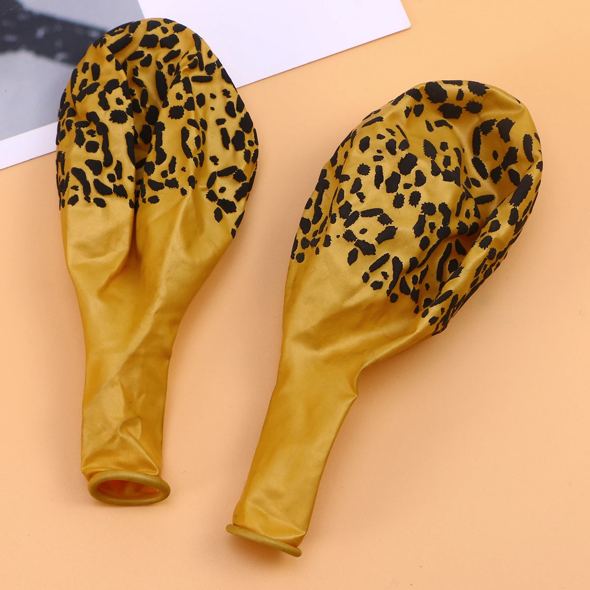 

6Pcs 12Inch Print Latex Balloons Safe for Party Decorations Reusable Ceiling Wall Hanging Leopard Balloons