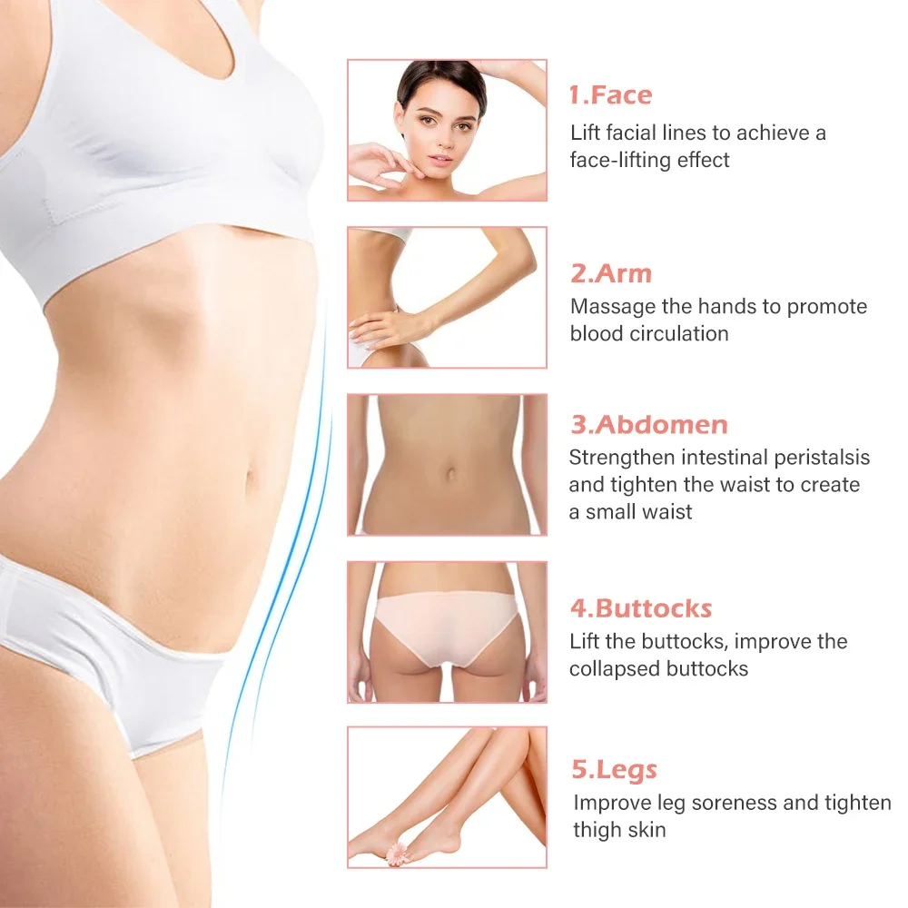 Cavitation Ultrasonic Slimming Massager LED Fat Burner Anti Lipo Lose Weight Vibrating Abdominal Exercise FullBody Tightening