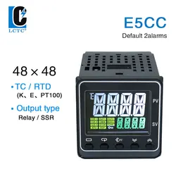 TC/RTD Muilt K/E/PT100 ingresso SSR/uscita relè PID regolatore di temperatura impostazione impostata 2 allarmi