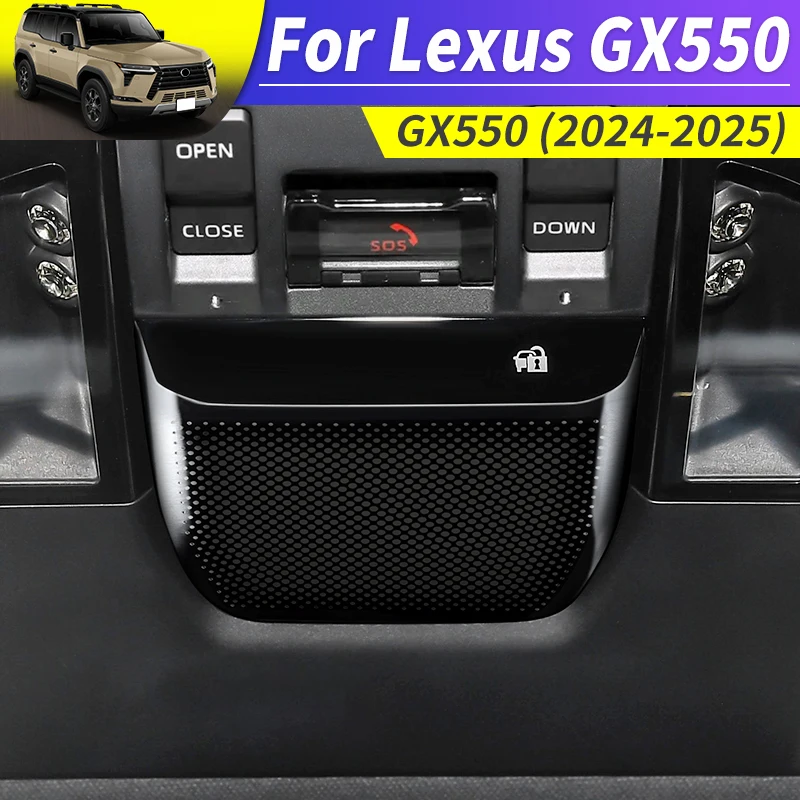 For Lexus GX550 550h  Front reading lamp horn Decoration cover GX 550 Interior upgraded  Accessories Modification 2024 2025