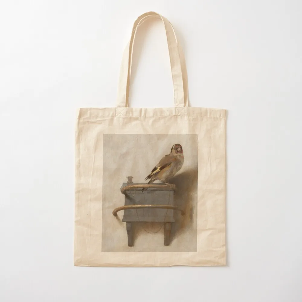 

THE GOLDFINCH - CAREL FABRITIUS Tote Bag tote bag custom cute pouch bag shopping cart bags shopping logo Canvas Tote