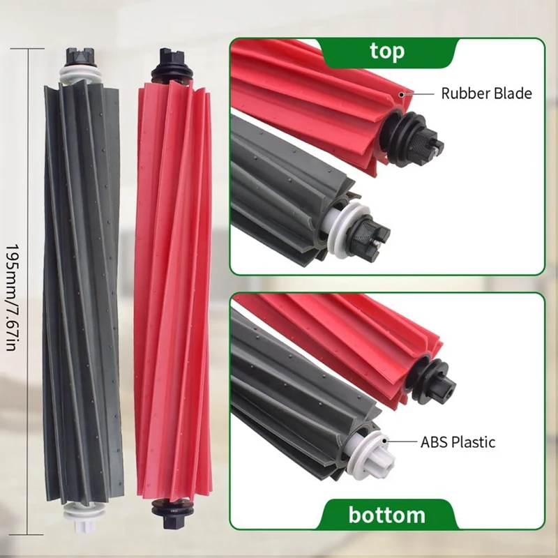 Para roborock s8 pro ultra robô aspirador de pó escova lateral principal filtro hepa mop pano sacos pó peças reposição