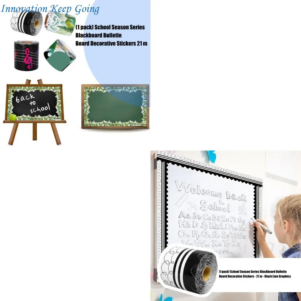 

E65C Бордюры для доски объявлений Волнистые бордюры для классной комнаты Зубчатая отделка бордюров для объявлений