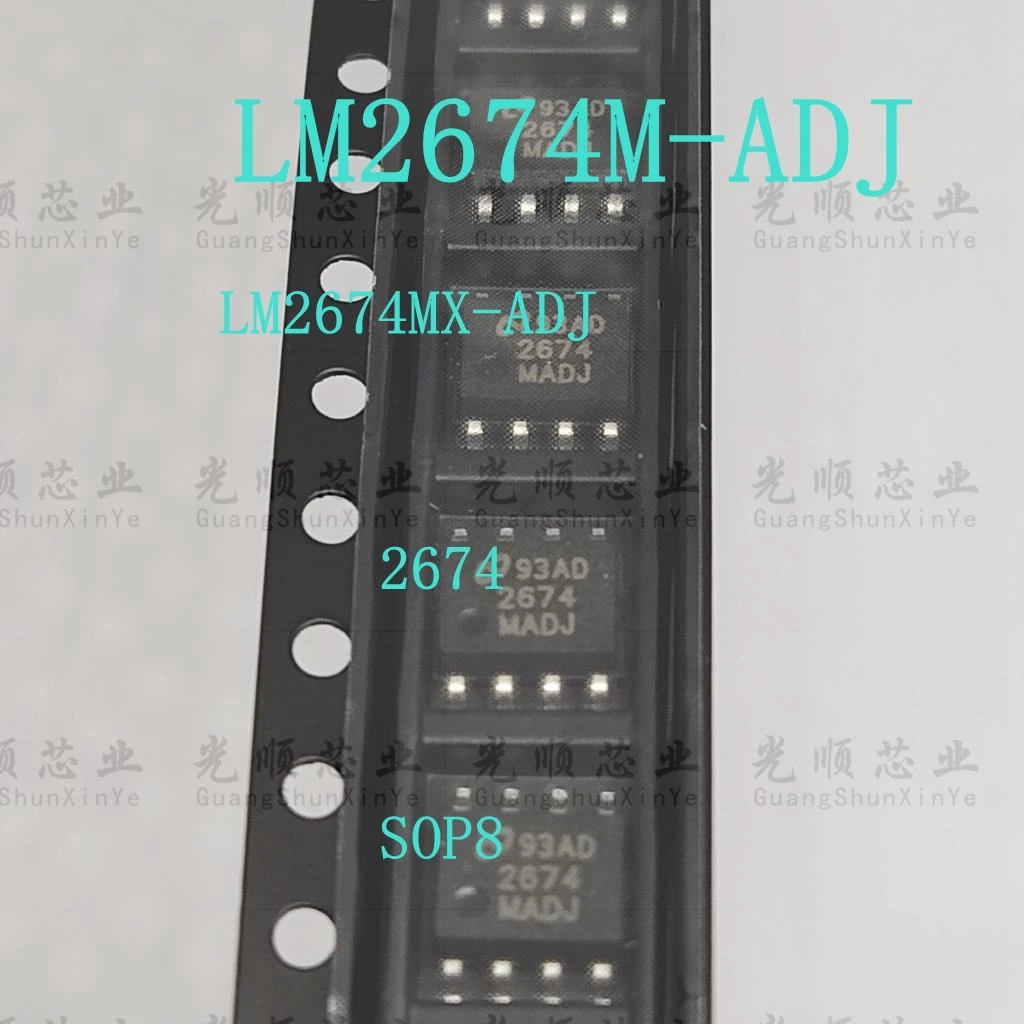 

5pcs LM2674M-ADJ LM2674MX-ADJ 2674MADJ SOP8