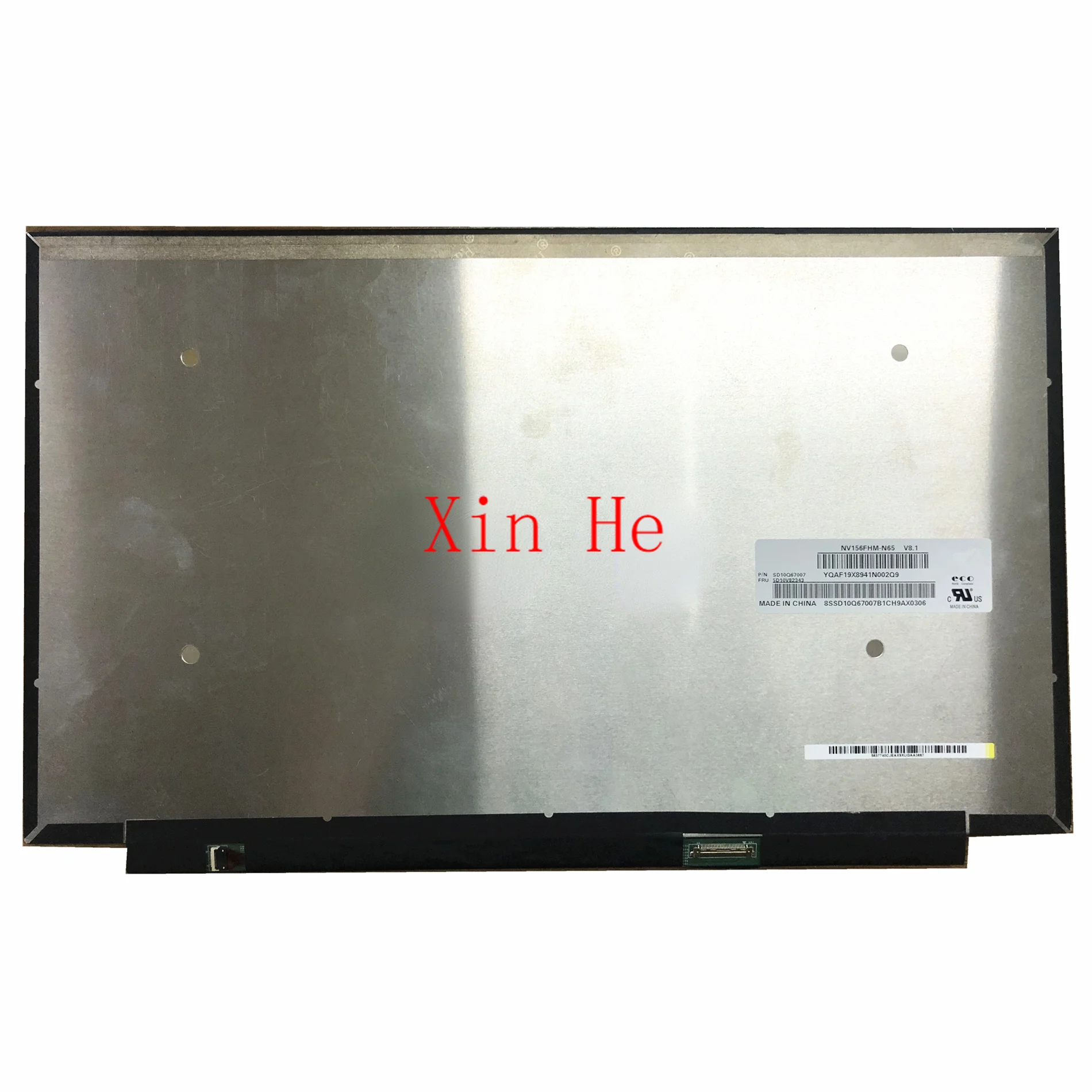 

NV156FHM-N65 V8.1 15.6"LED LCD Screen Panel Matrix IPS 72% NTSC EDP 30PIN 1920x1080