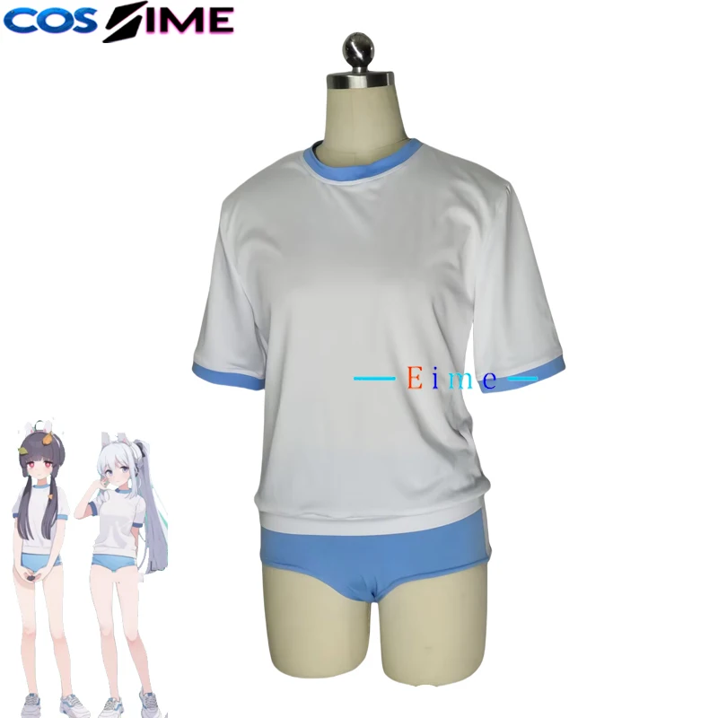 

Костюм для косплея из игры Blue Archive: Команда Кроликов Мияко и Мое, униформа для вечеринок, выполненный на заказ