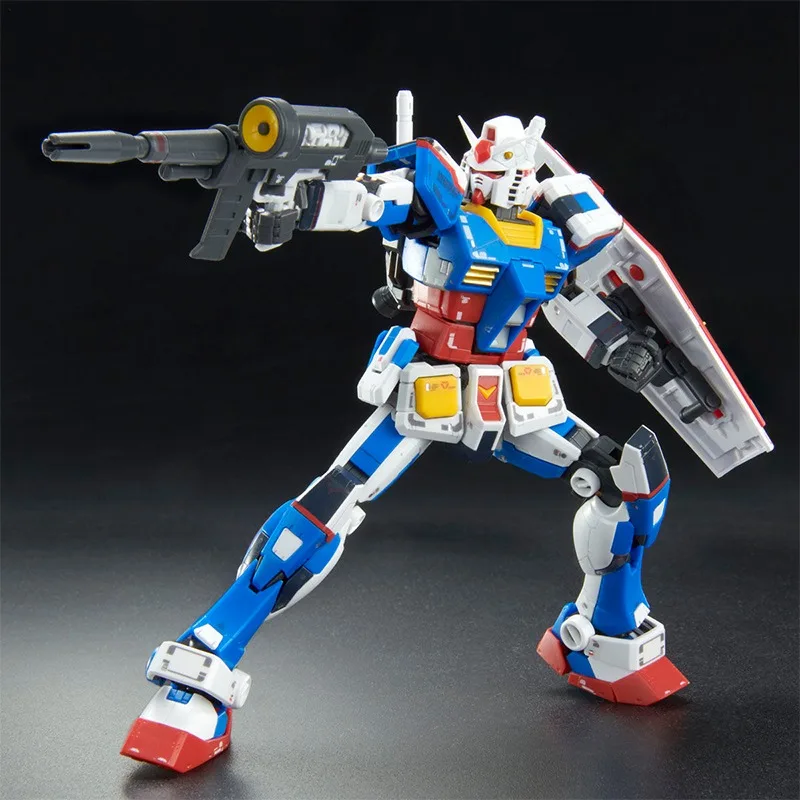 الأصلي حقيقية بانداي أنيمي GUNDAM RX-78-2 فريق مشرق RG 1/144 PB الجمعية لعبة مجسمة عمل الشكل هدية تحصيل الحلي