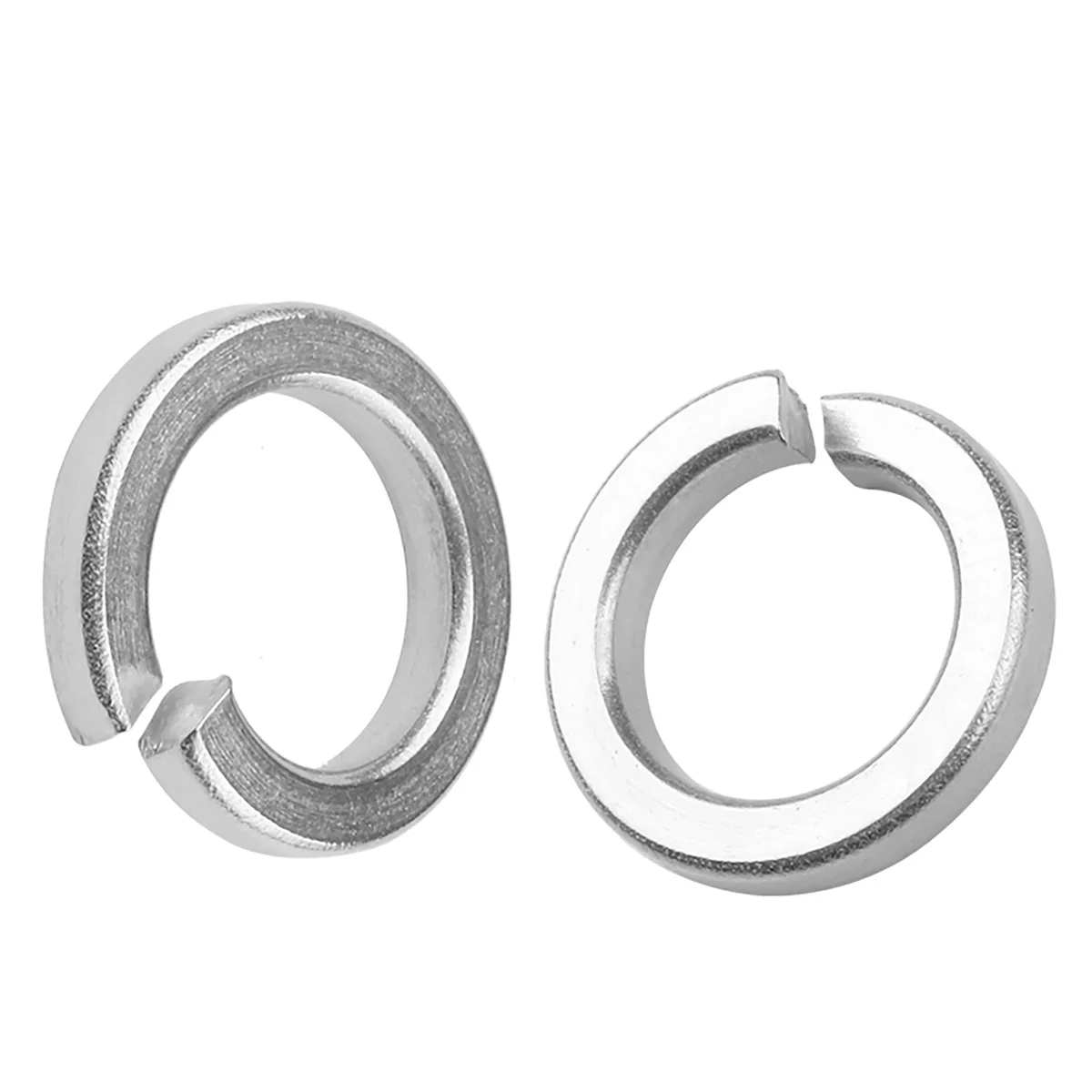 Iron White Zinc Widened And Thickened Open Elastic Metal Washer M5M6M8M10M12-M20