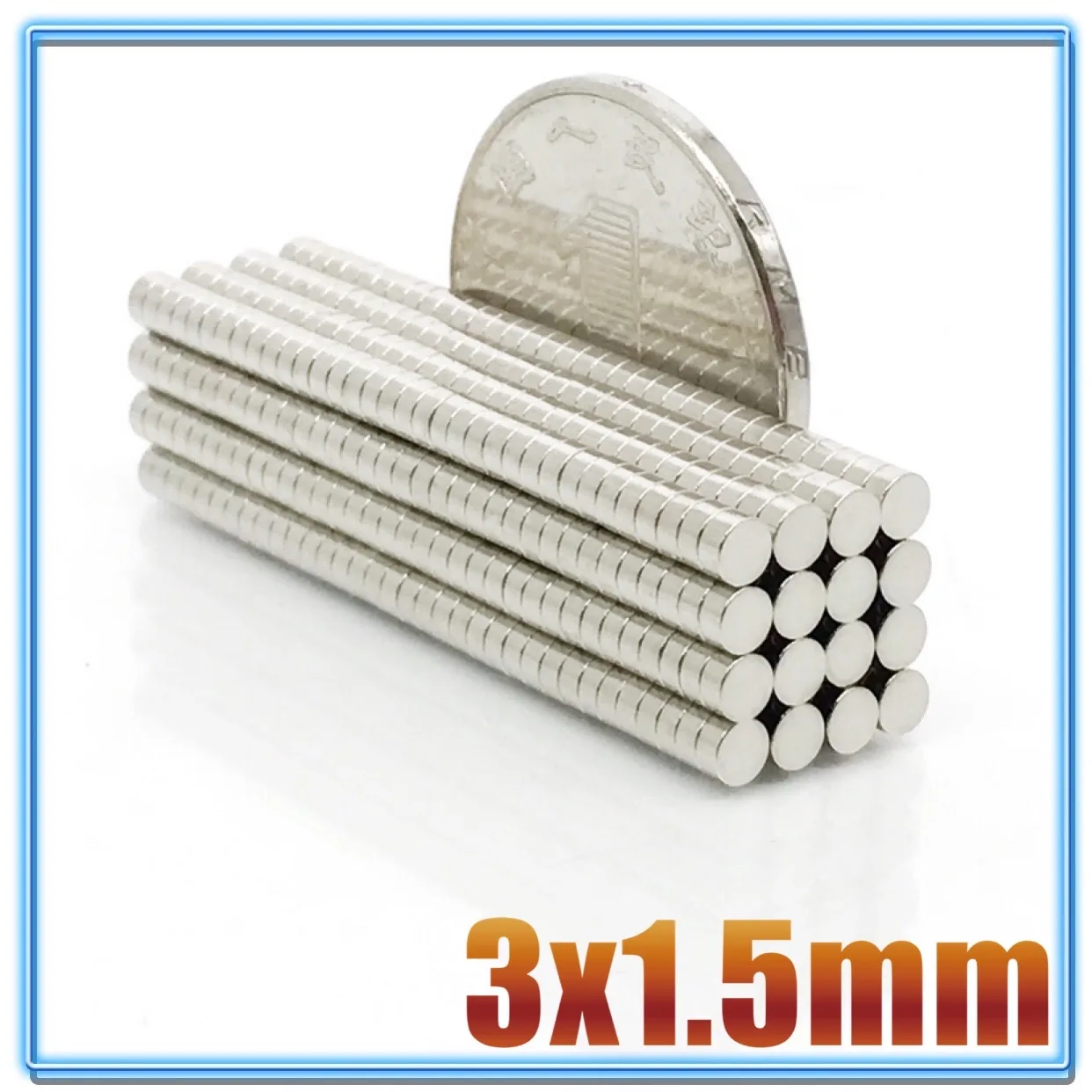 10~10000pcs 3x1.5 mm Powerful Magnets 3mm x 1.5mm Small Round Permanent Magnet 3x1.5mm Thin Neodymium Magnet Strong 3*1.5