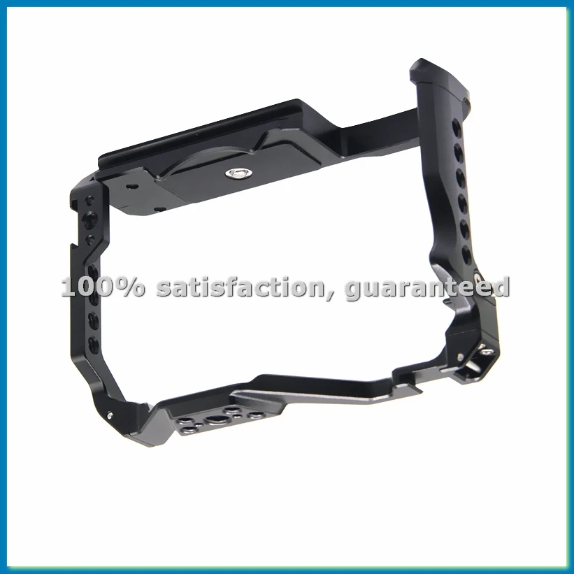 

For R8 Camera Cage Rig Cold Shoe Mount 3/8Inch 1/4Inch Hole Top Housing Case DSLR Camera Protective Frame-ROWI