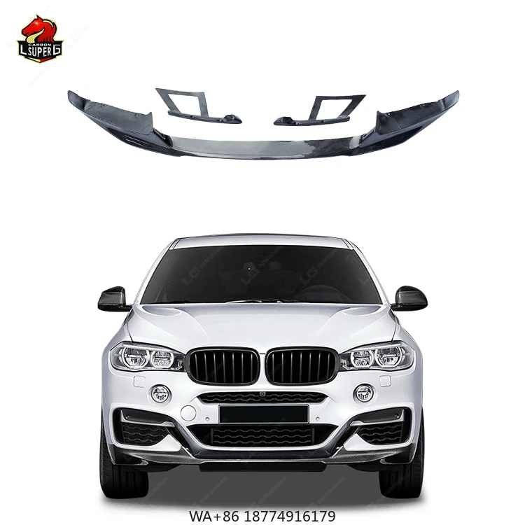 

Передняя губа из углеродного волокна в стиле MP для X6 F16