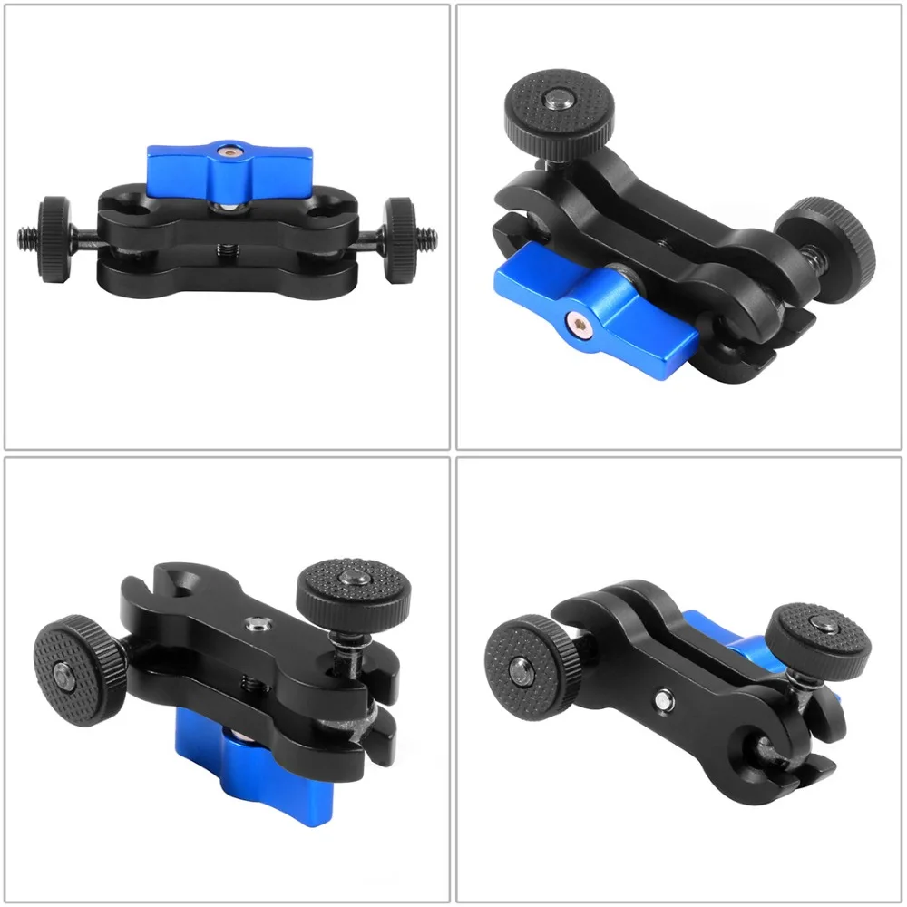 4-Ring Heißer Schuh Adapter Ring Mikrofon Montieren mit Magie Arm Adapter für Zhiyun Glatte 4 Handheld Gimbal DSLR kamera Zubehör – Detail 17
