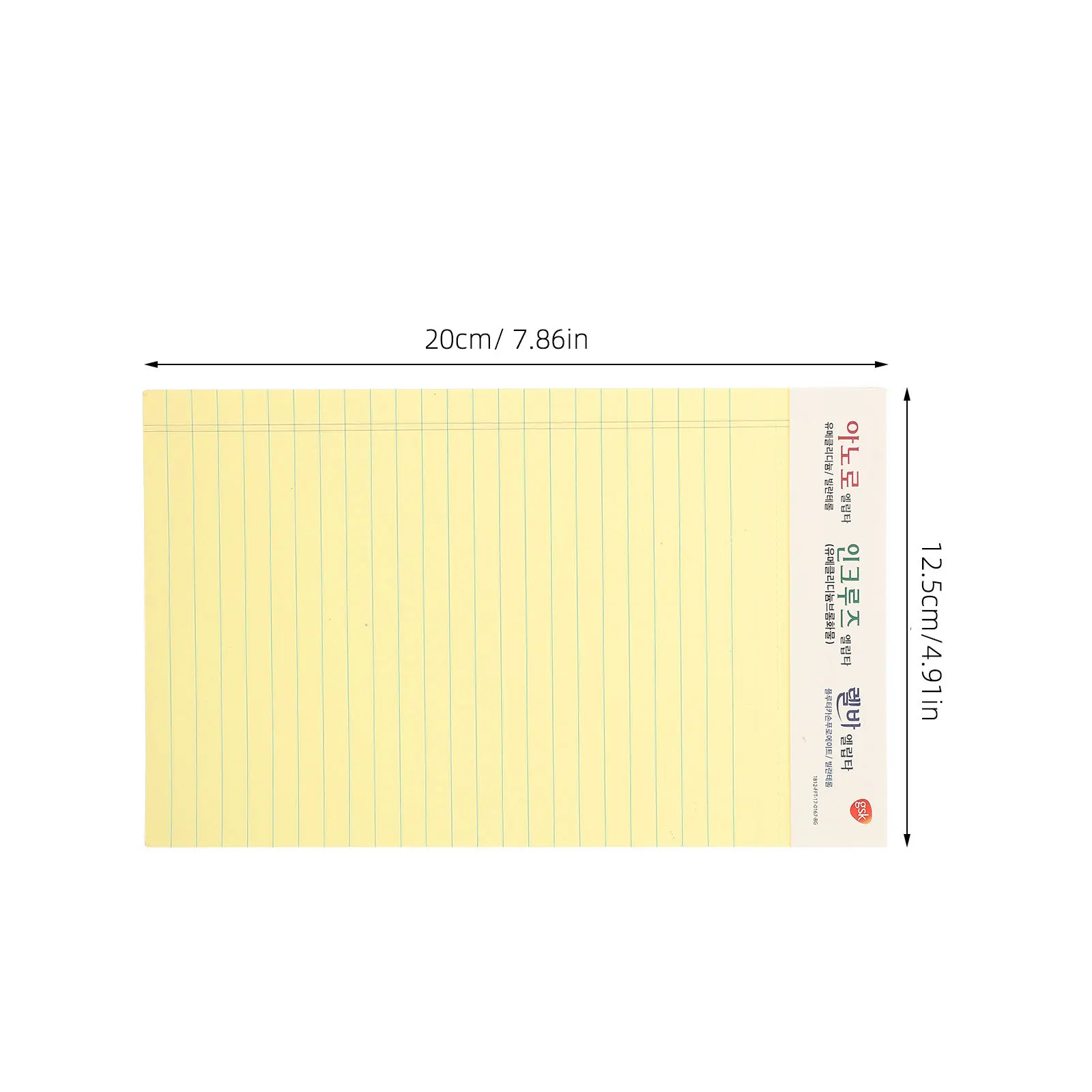 Blocco note portatile A5 da 2 pezzi Blocco note strappabile per la scrittura Diario Organizzatore Piano americano Libro Programma Notebook Studente Piccolo