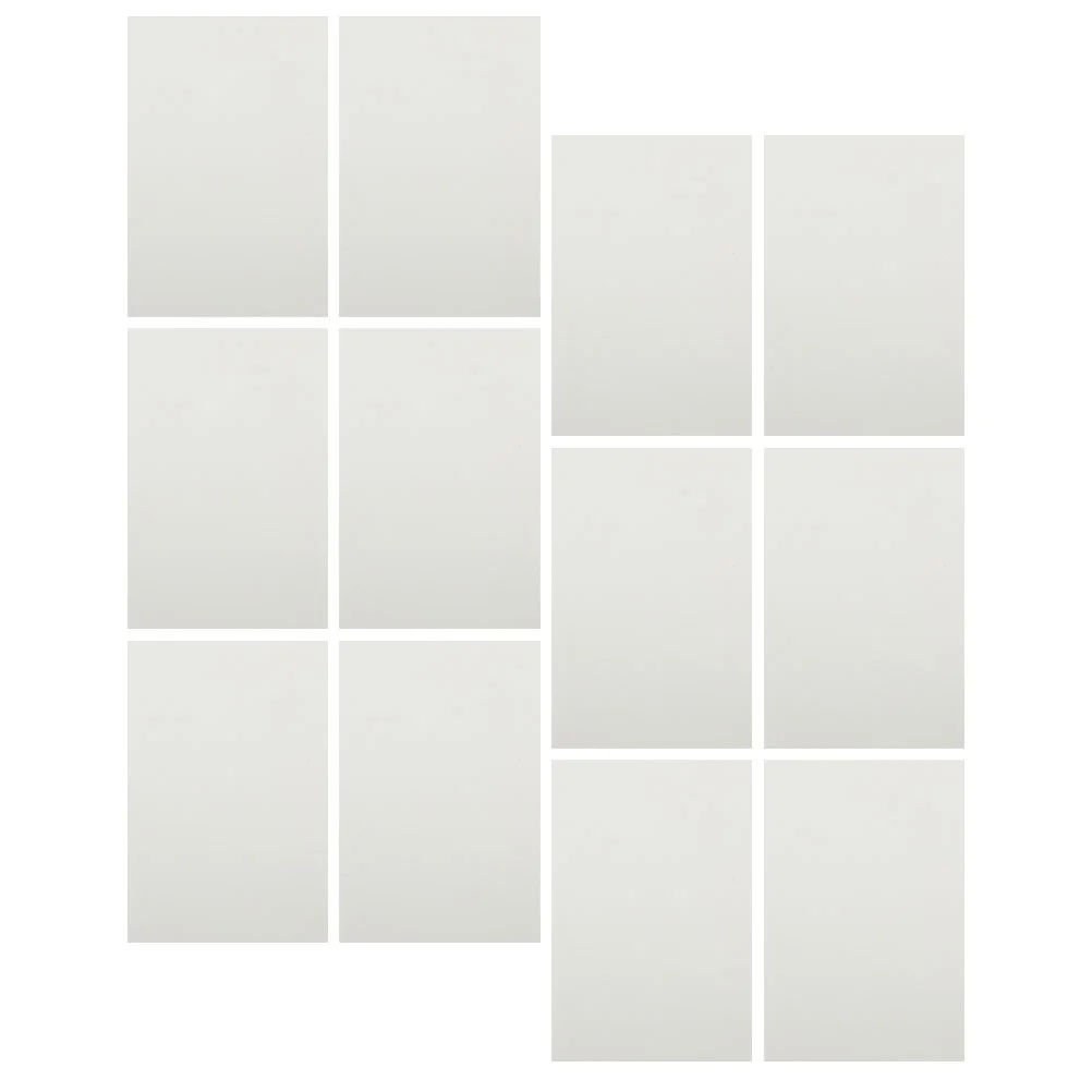 12 Pcs Sublimation Blank Aluminum Crafts Material The Sign Metal Blanks DIY Alloy Photo