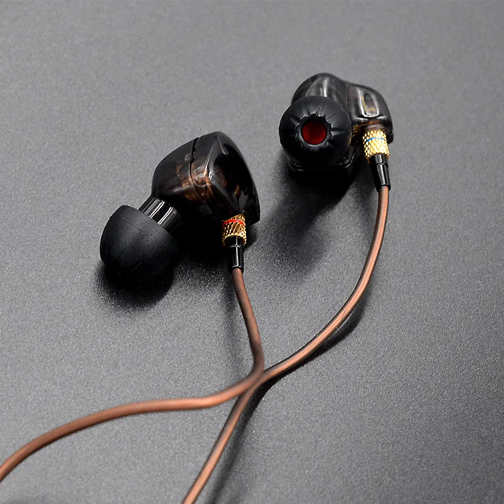 Ponteiras de Silicone Intra-auriculares para Fones de Ouvido KZ, Capas de Substituição, Pontas de Fone, Almofadas de Silicone, 6 Peças/3 Pares