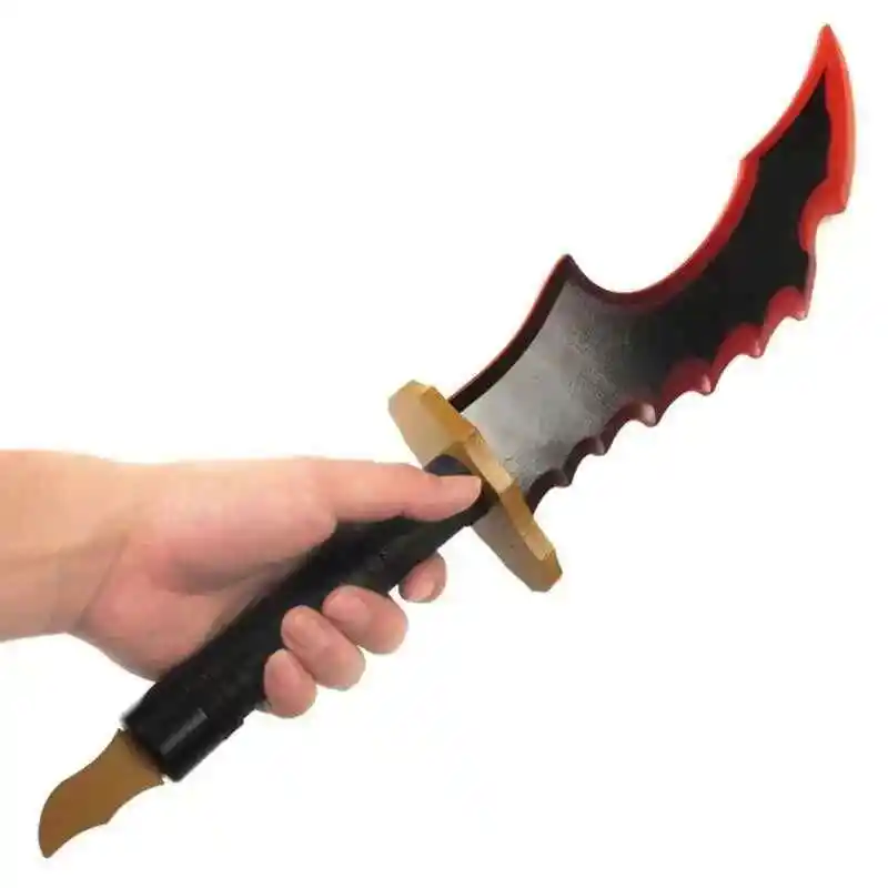 58cm Mizushino Shun Kanata Anime Solo Leveling Cosplay Prop Sabre Ninja Knife Real Size Japanese Katana Samurai Sword Kid Toy