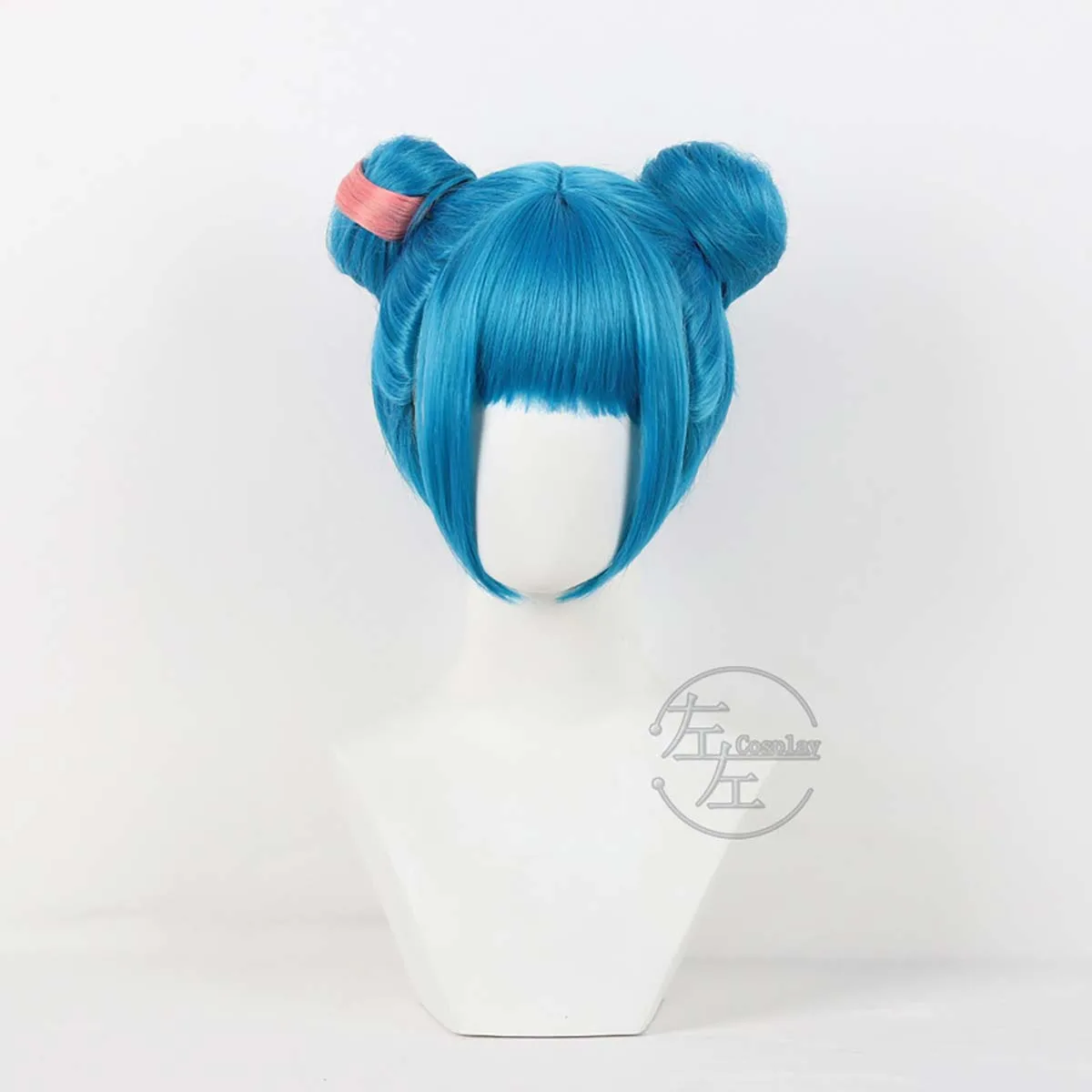 

Women Halloween Party Cosplay Blue Wig