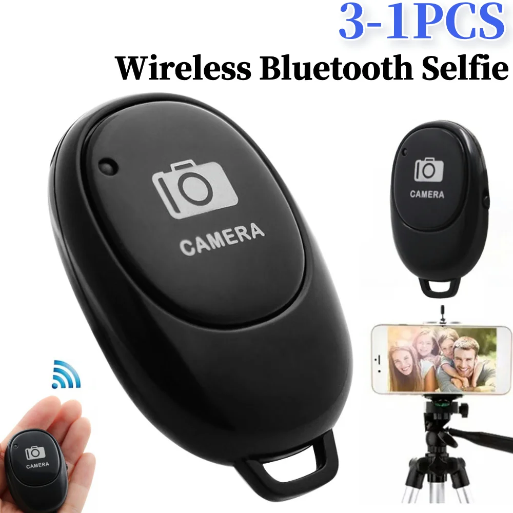 P1 Wireless Bluetooth-compatible Phone Selfie Shutter Self-timer Release Camera Remote Control for IOS Android