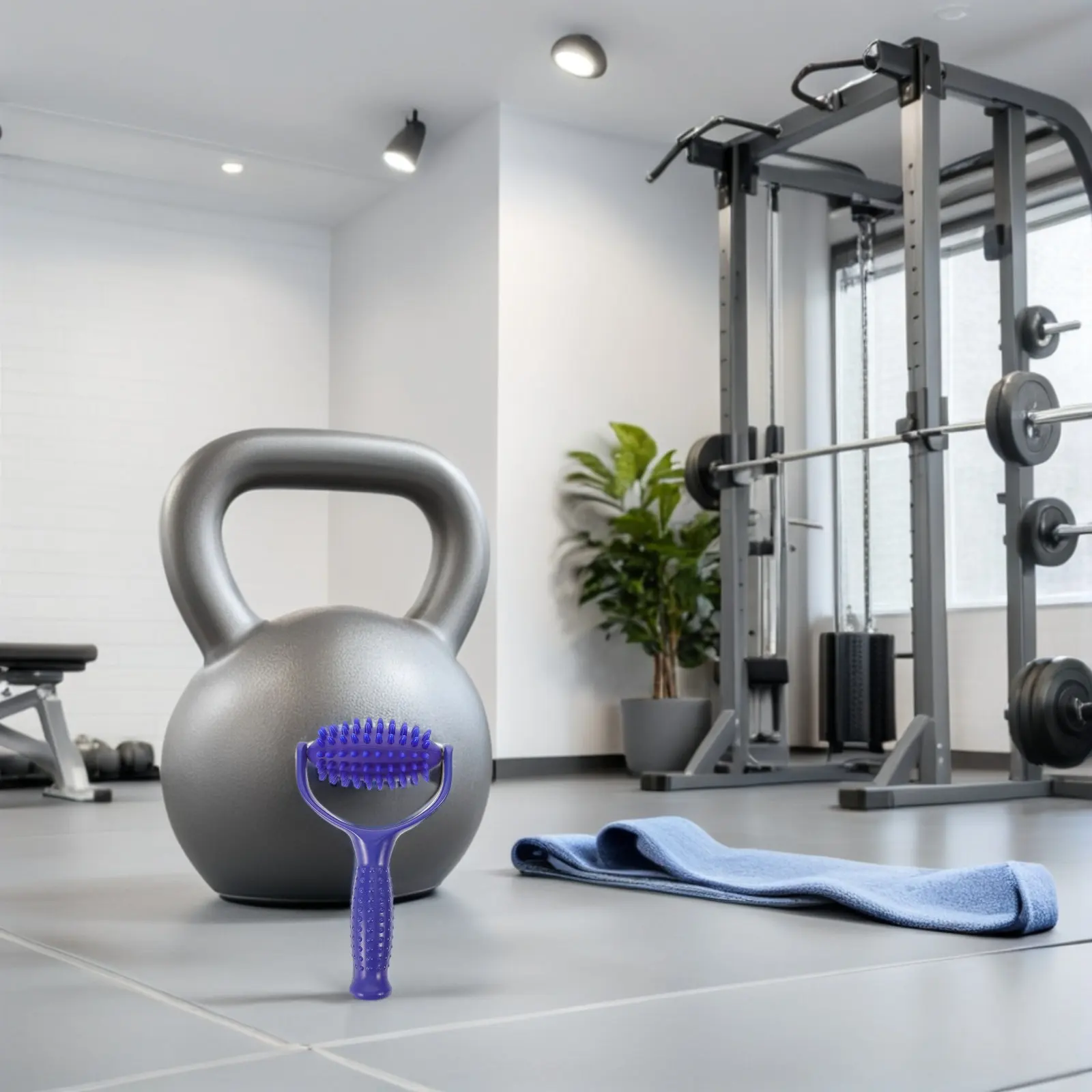 

Ручной массажный ролик для йоги: глубокий массаж тканей для спины, шеи, плеч, ног, снятия мышечного напряжения, миофасциальный массажер