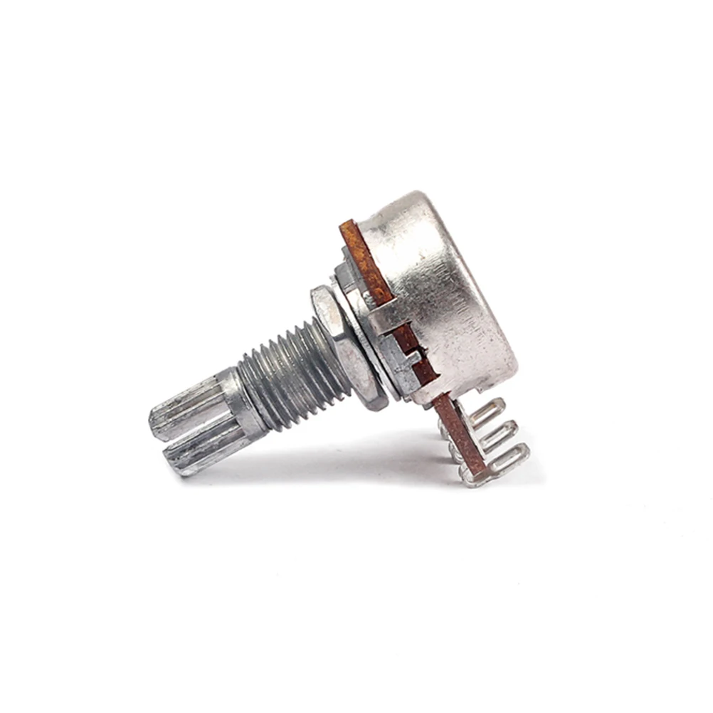 

Guitar Amp Potentiometer A20k-Ohm Split Shaft Coarse Knurling Mini Volume Control Audio Taper Replacement Upgrade Pot