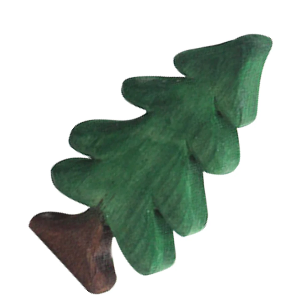 

Wooden Christmas Tree Rustic Tabletop Decor Xmas Tiered Tray Sign Shelf Centerpiece Wood Block Holiday Winter Decorations