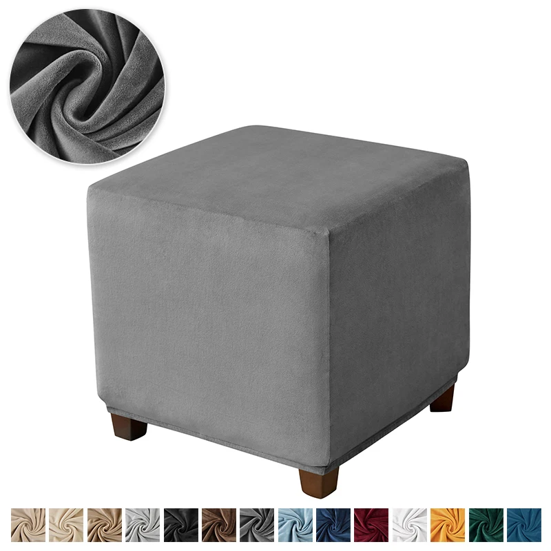 sophistication and opulence. Transform your living space into a chic and inviting oasis with this exquisite velvet ottoman cover