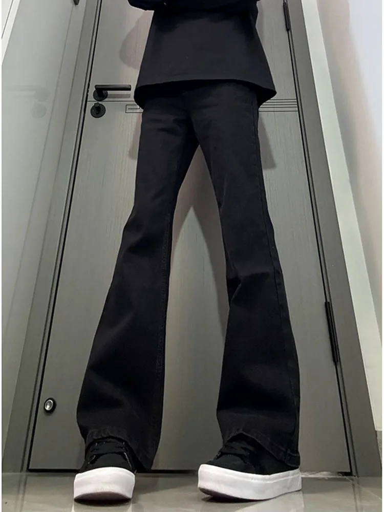 

Джинсы Cleanfit American Retro Bla Fce с подкладкой, мужские облегающие эластичные брюки с прямыми штанинами, зимняя одежда, молодежный тренд