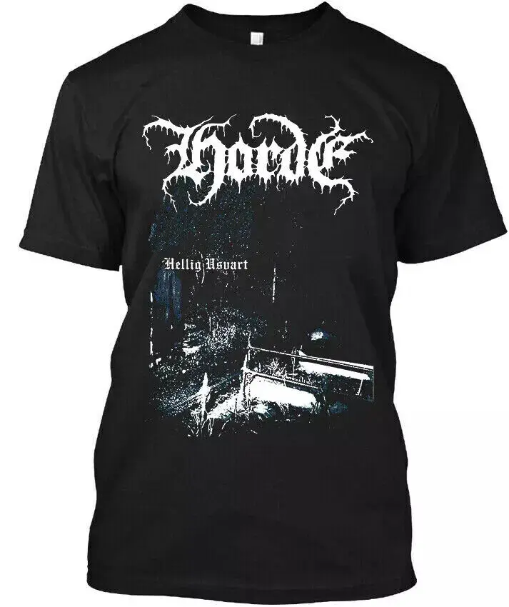 Horde Hellig Usvart Australian Black Metal Band Music T-Shirt S-5XL