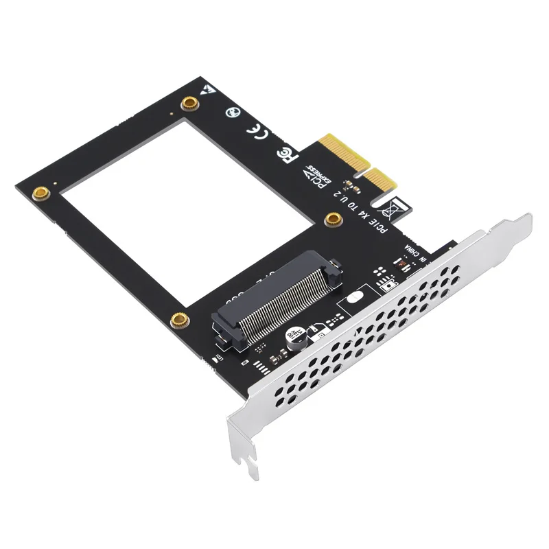 Adattatore da U.2 a PCIE X4 Riser PCI Express Gen3.0 Slot 4X 8X 16X Scheda universale 4000 MB/S PCI-E a U.2 SSD Scheda di conversione disco rigido