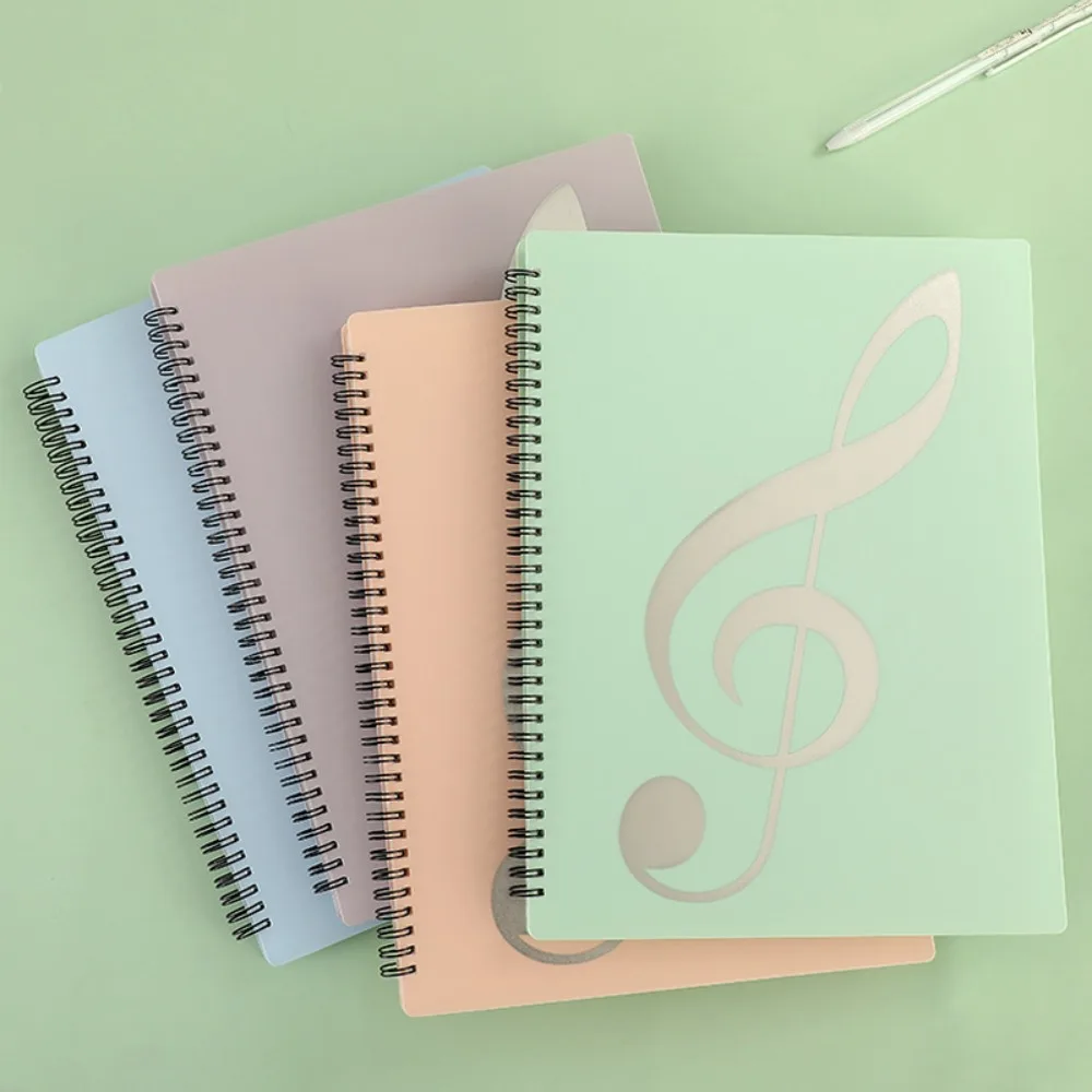 

Flexible Multi-layer Music Score Folder Detachable Writable Piano Music Score Folder Fits Letter Size 40 Pages