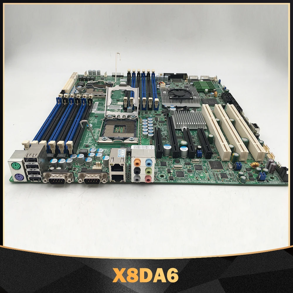 X8DA6 For Supermicro Dual way Workstation Motherboard LGA1366 Xeon Processor 5600/5500