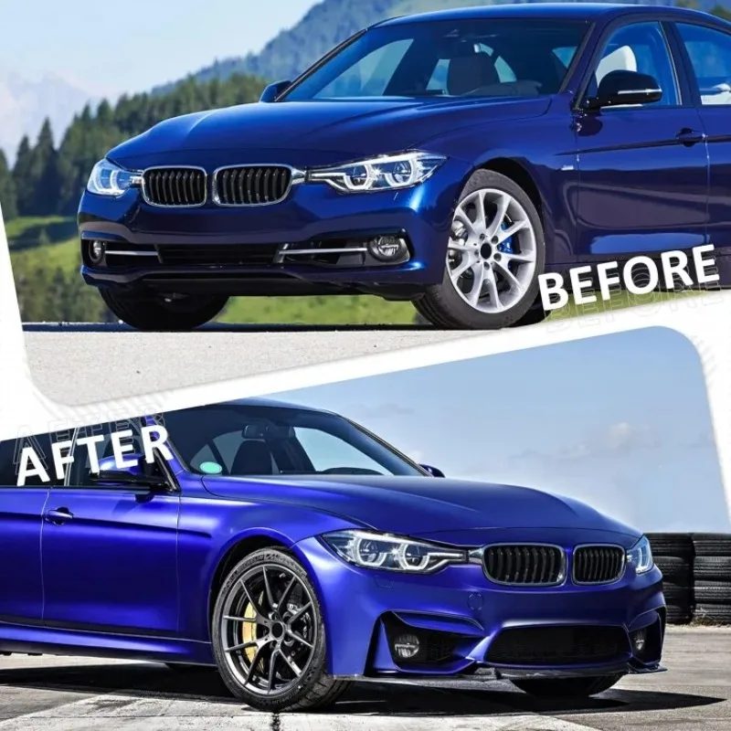 المصد الأمامي طراز F80 M3 مع فتحات PDC مناسبة لـ 2012-2018 BMW F30 F31 3 Series Sedan Wagon Popular #3