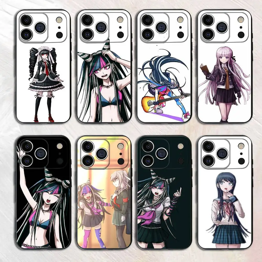 

Cartoon I-Ibuki Mioda S-Shuichi Saihara Phone Case For iPhone 17,16,15,14,13,12,11 X XR XS Plus Pro Max SE Shockproof Soft Cover