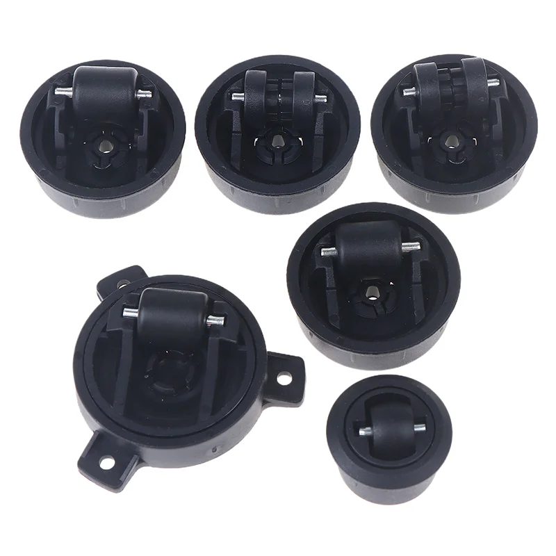 4pcs Invisible Universal Slotted Wheel 360 Degree Rotation Caster Smooth Quiet For Home&Office Furniture Bottom Push-pull Moving