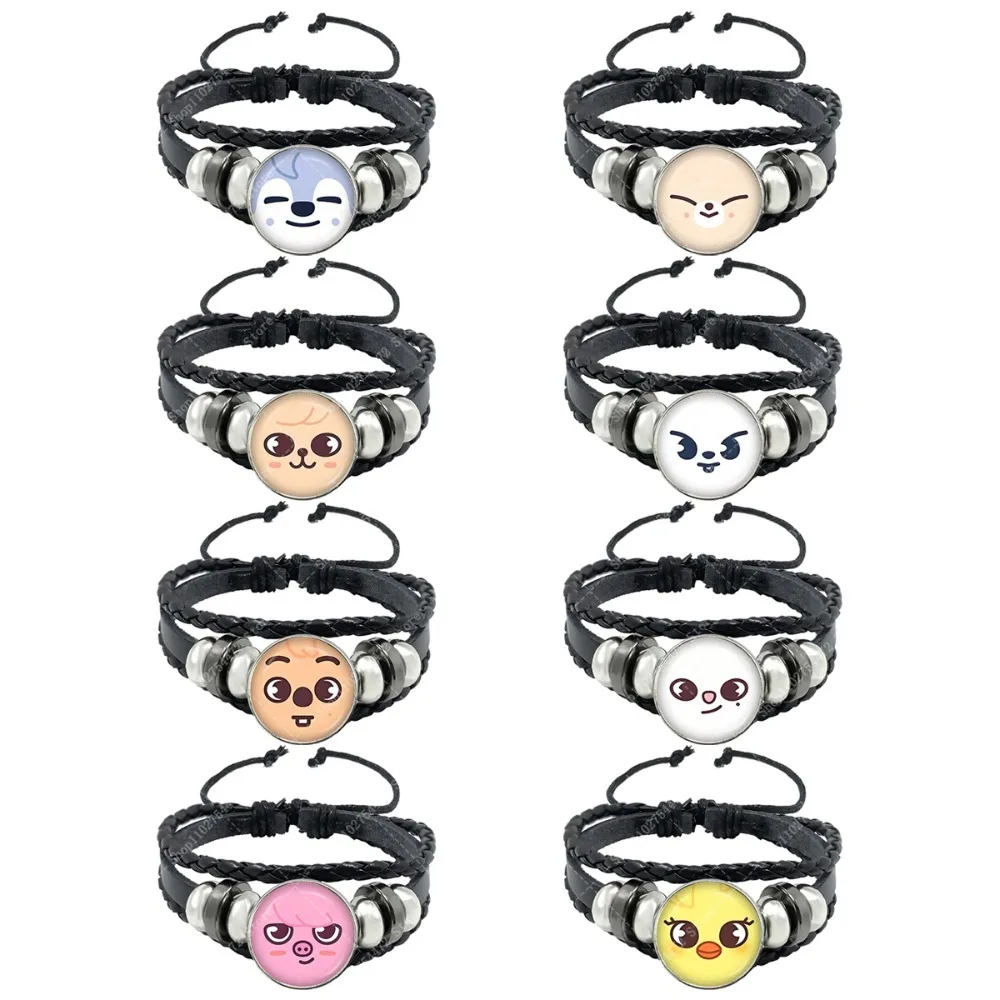 Anime Creative Wristband Casual Accessories SKZ ooed Cartoon Cute Bracelet Fashion Jewelry Ornament Charms Bangle Fan Gifts 2026