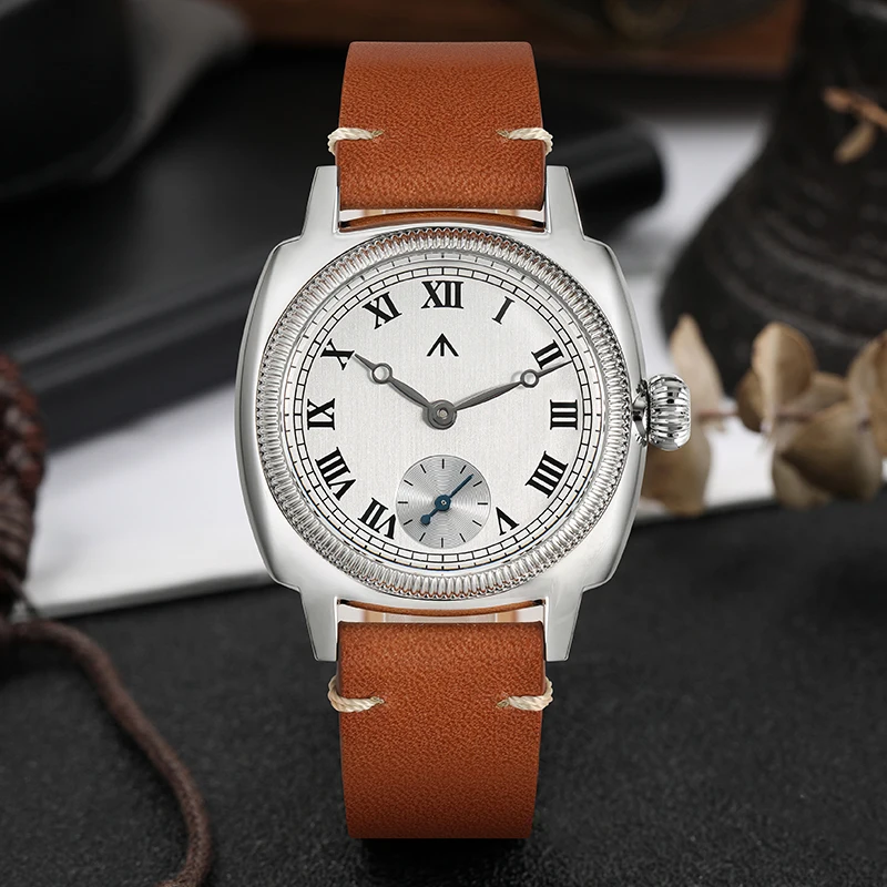 Militado Vintage Dress Watch VD78 Quartz Movement 316L Stainless Steel Watches Sapphire Crystal Waterproof 100M Wristwatch