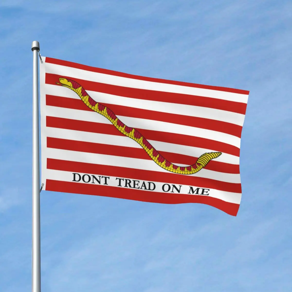 Gadsden Flag Navy Flag Outdoor Banner All Weather Dont Tread on Me Decoration Fade Proof 60x90 90x150cm Flags